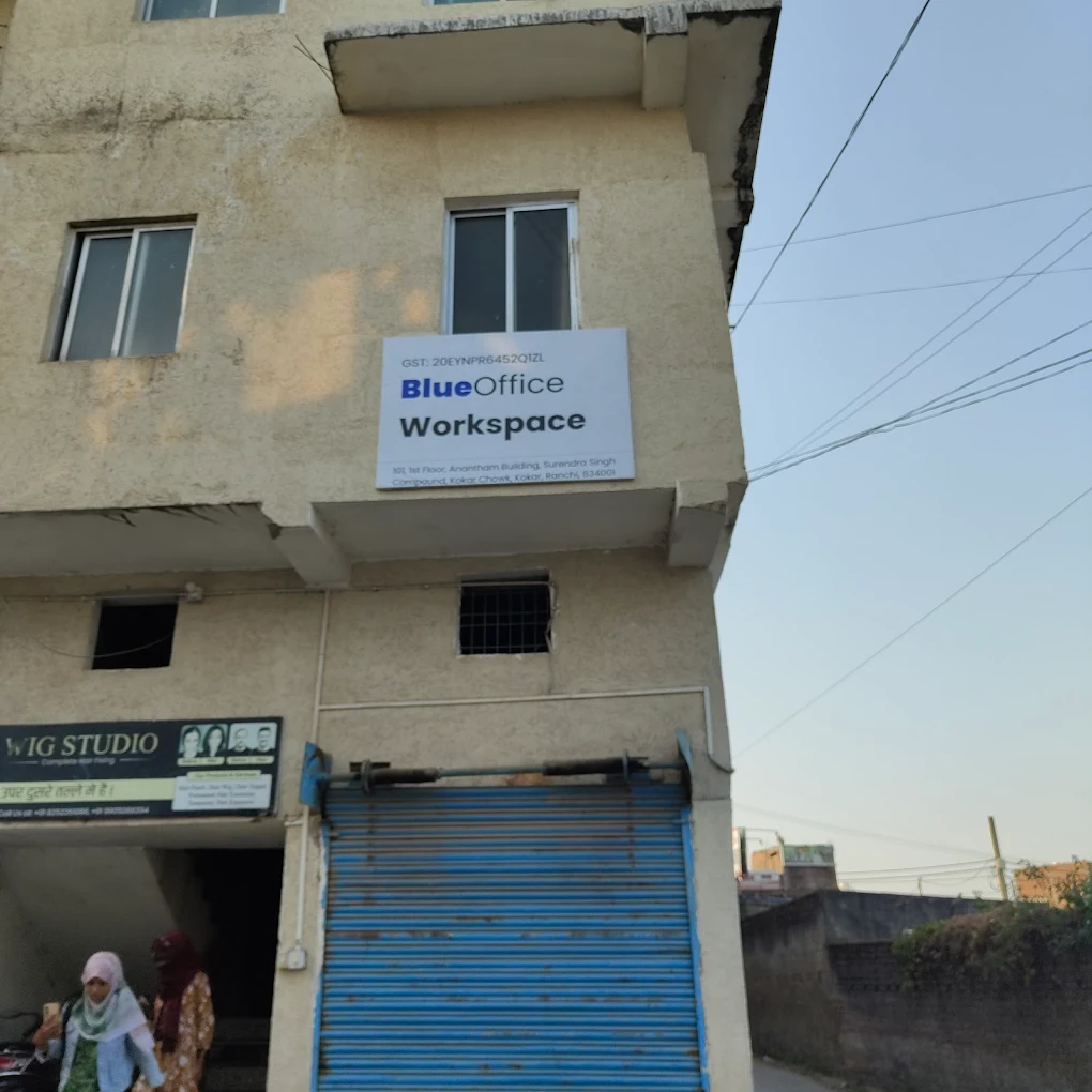 BlueOffice Ranchi registered office interior